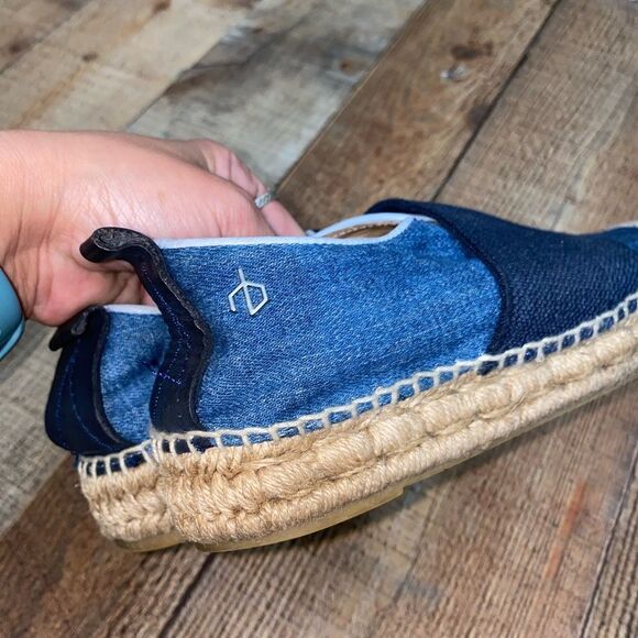 Rag & Bone Nina Denim Slip-On Espadrille - Picture 9 of 12